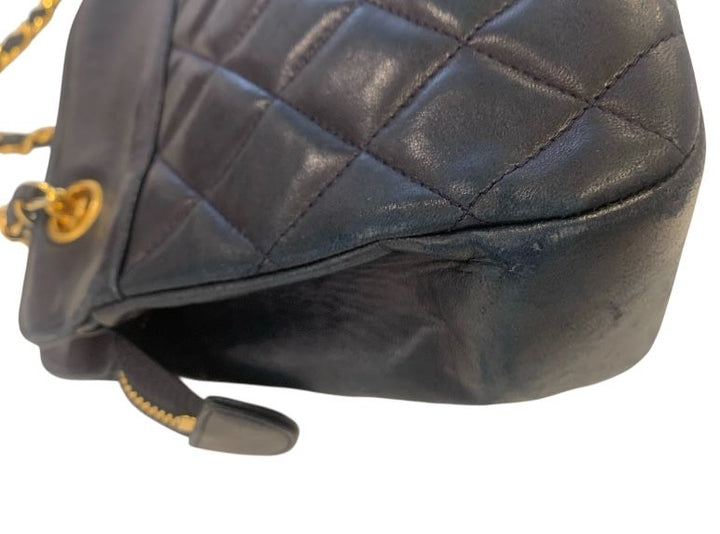 Bleu Marin PRELOVED CHANEL TM Sacs, VINTAGE QUILTED