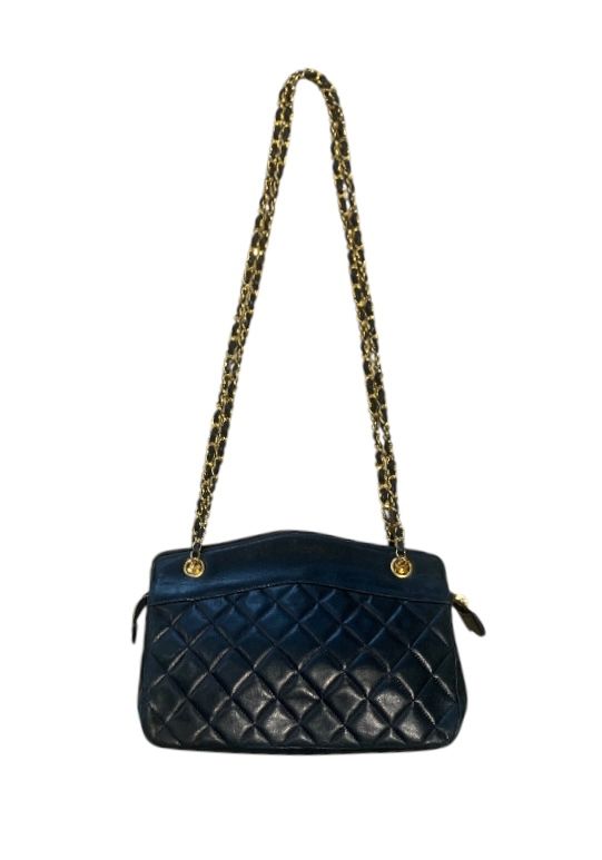 Bleu Marin PRELOVED CHANEL TM Sacs, VINTAGE QUILTED