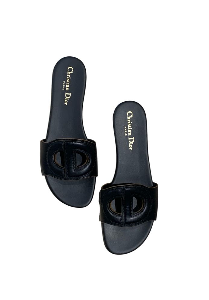 Noir CHRISTIAN DIOR sandals, 39
