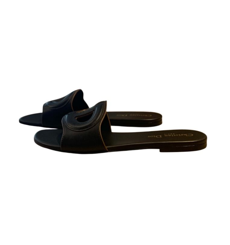 Noir CHRISTIAN DIOR sandals, 39