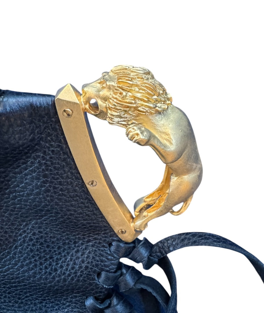 Noir et Or VALENTINO Sacs, C ROCKEE CLUTCH