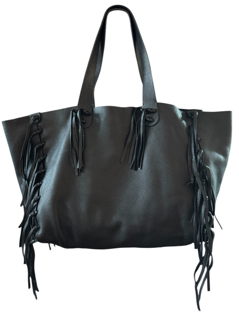 Noir VALENTINO Sacs, C ROCKEE FRINGE TOTE