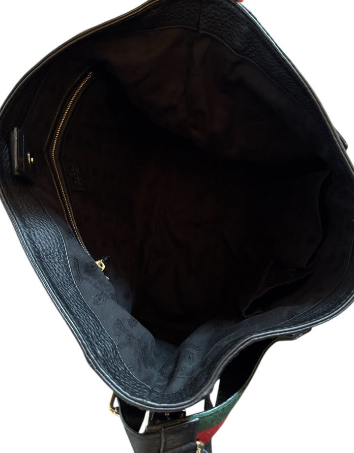 Noir, Vert, Rouge GUCCI Sacs, HERITAGE SHOULDER BAG