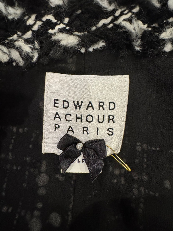 Noir et Blanc EDWARD ACHOUR PARIS Blazer, 40