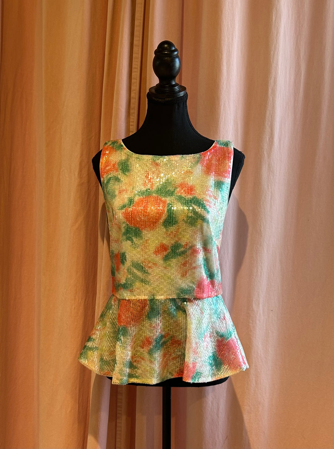 Blanc, vert et rose ALICE + OLIVIA Camisoles, Moyen