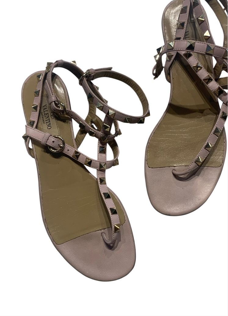 Rose VALENTINO sandals, 38.5