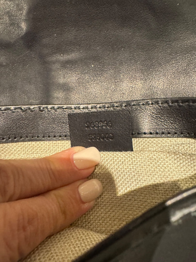 Noir et Or GUCCI Sacs