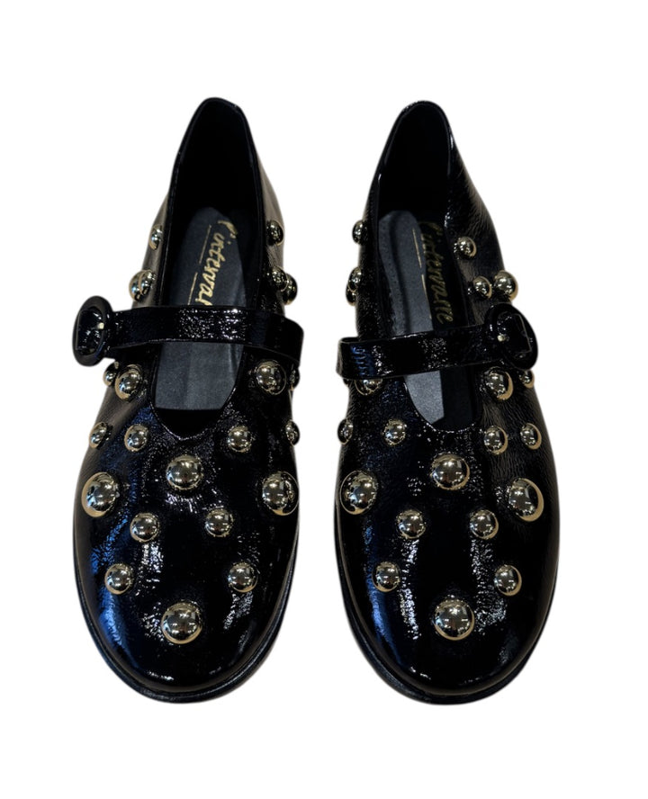 Noir et Argent L'INTERVALLE Chaussures, 7