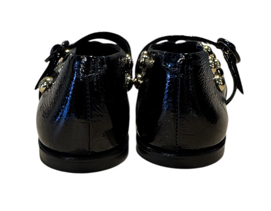 Noir et Argent L'INTERVALLE Chaussures, 7