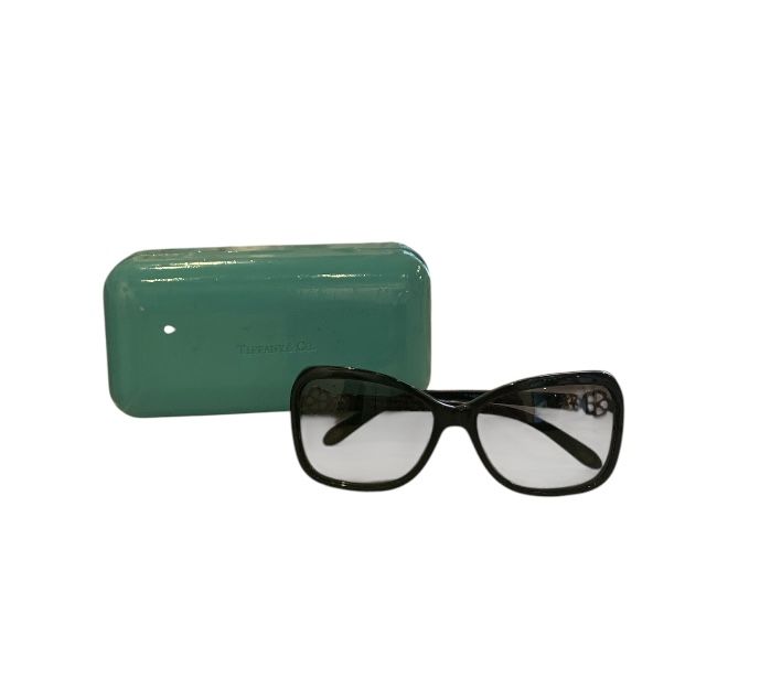 Noir TIFFANY & CO Lunettes de Soleil, tel quel / with case