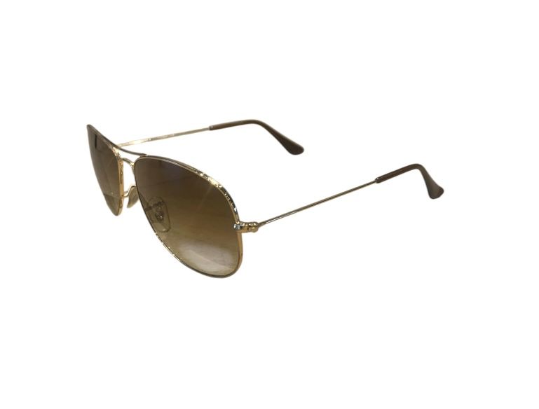 Brun et Or RAY BAN Lunettes de Soleil, WITH CASE