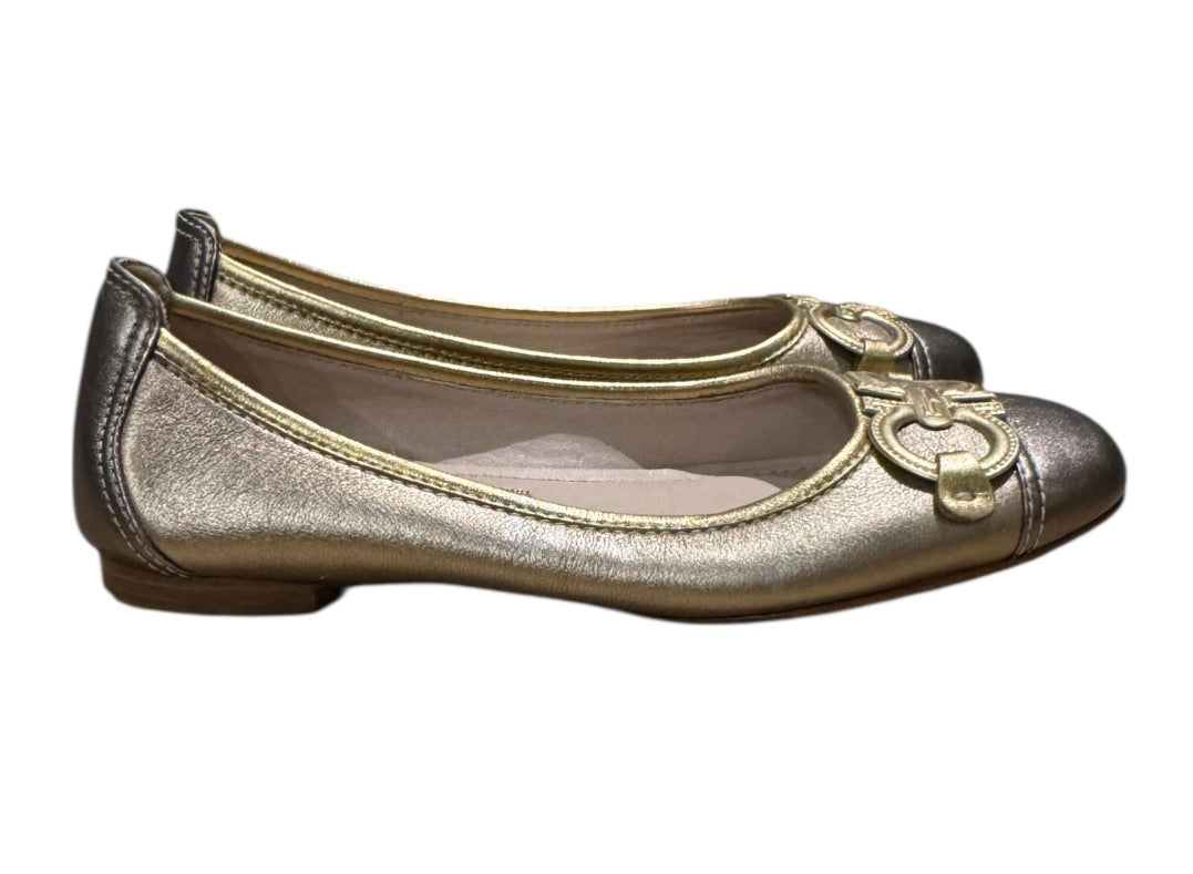 Or SALVATORE FERRAGAMO Chaussures, 36.5