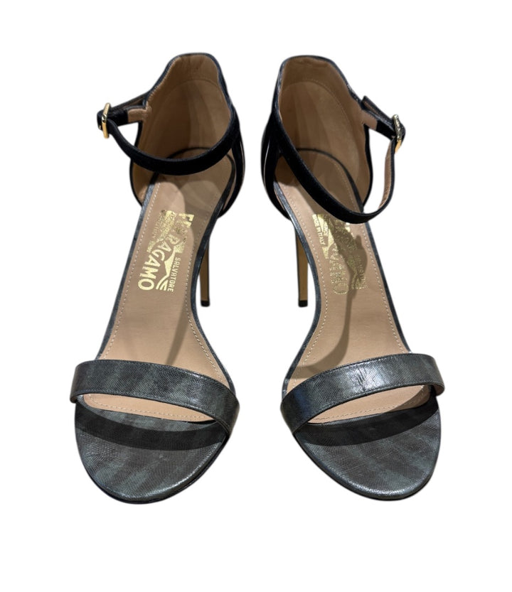 Gris SALVATORE FERRAGAMO Chaussures, 8.5