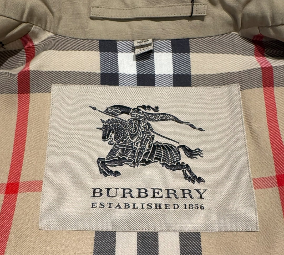 Beige BURBERRY Manteau, 4