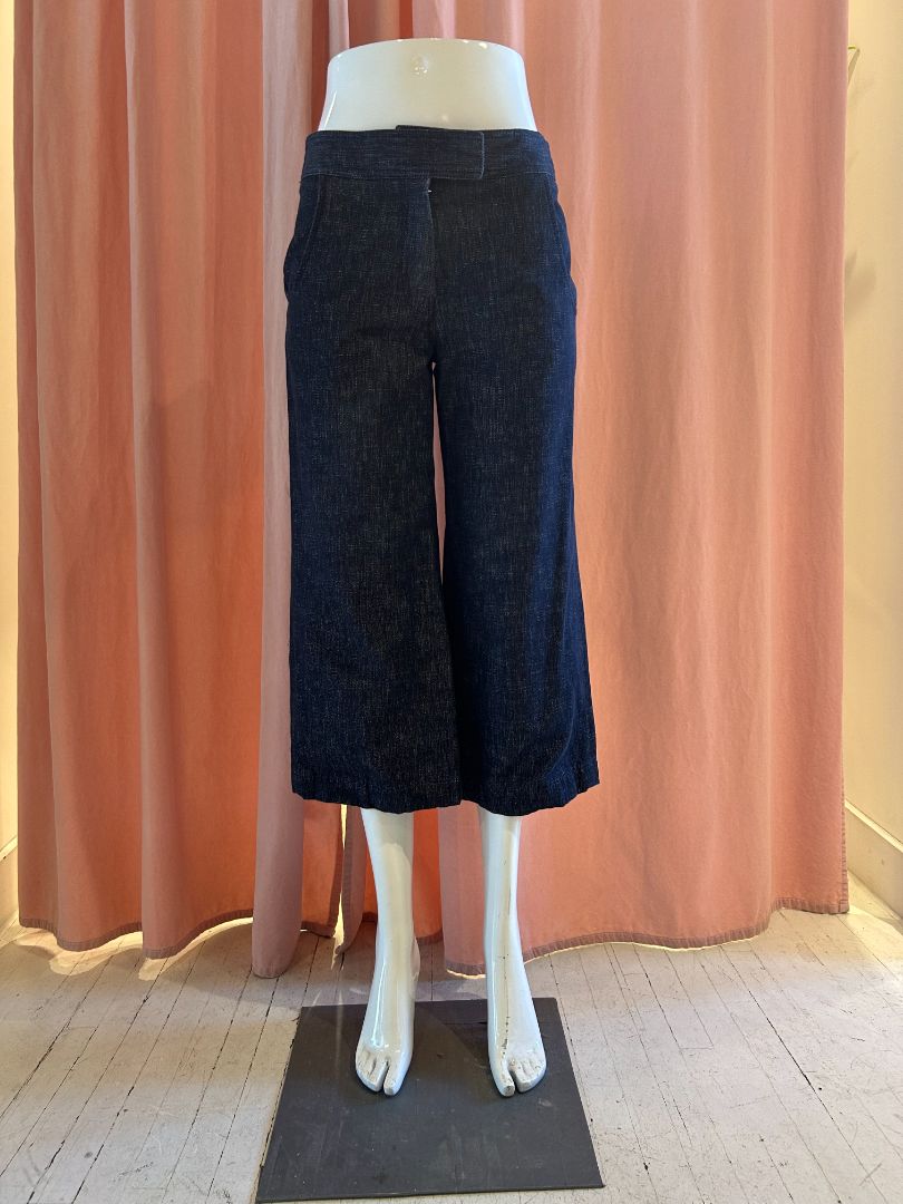 Bleu Marin DEREK LAM Pantalons, Moyen