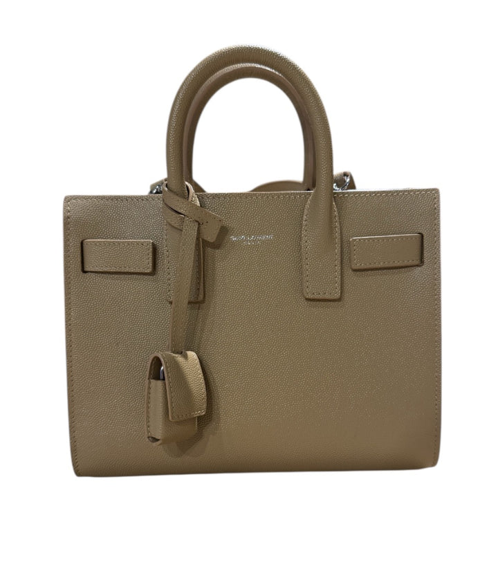 Dark Beige YVES SAINT LAURENT Sacs, SAC DE JOUR NANO