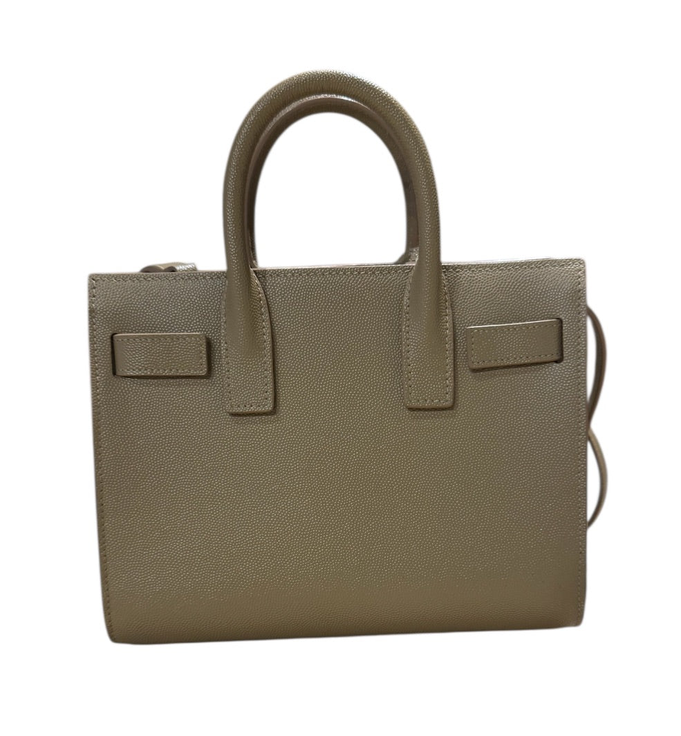 Dark Beige YVES SAINT LAURENT Sacs, SAC DE JOUR NANO
