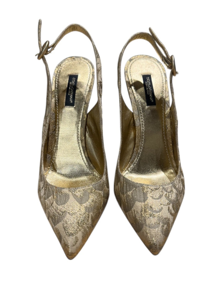 Or DOLCE & GABBANA Chaussures, 38.5