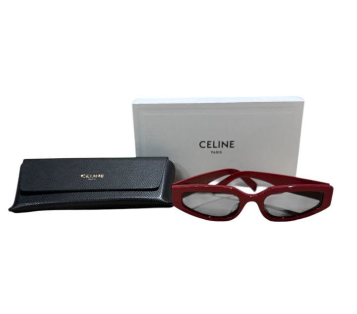 rouge CELINE Lunettes de Soleil