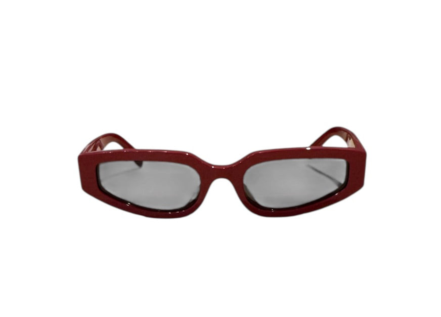 rouge CELINE Lunettes de Soleil