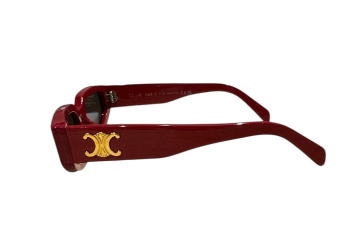 rouge CELINE Lunettes de Soleil