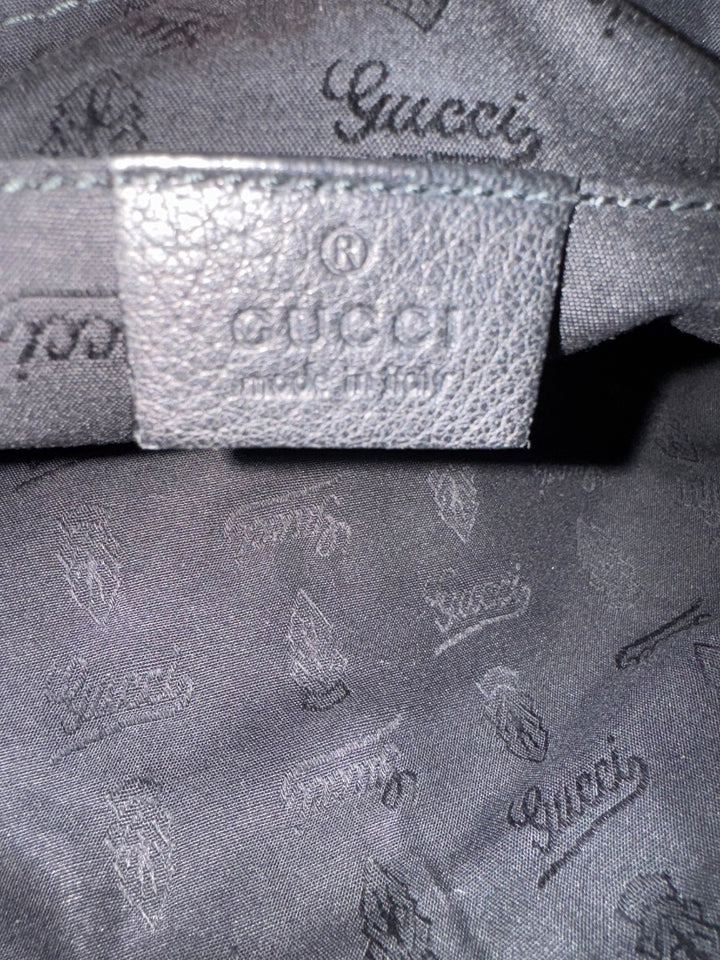 Noir et Argent GUCCI Sacs, SIENNA TASSLE CLUTCH