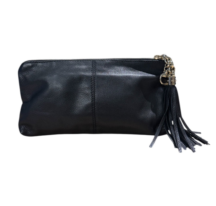 Noir et Argent GUCCI Sacs, SIENNA TASSLE CLUTCH
