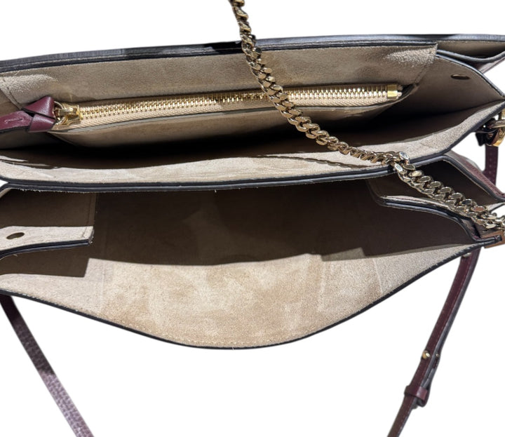 Brun et Bourgogne CHLOE Sacs, FAYE