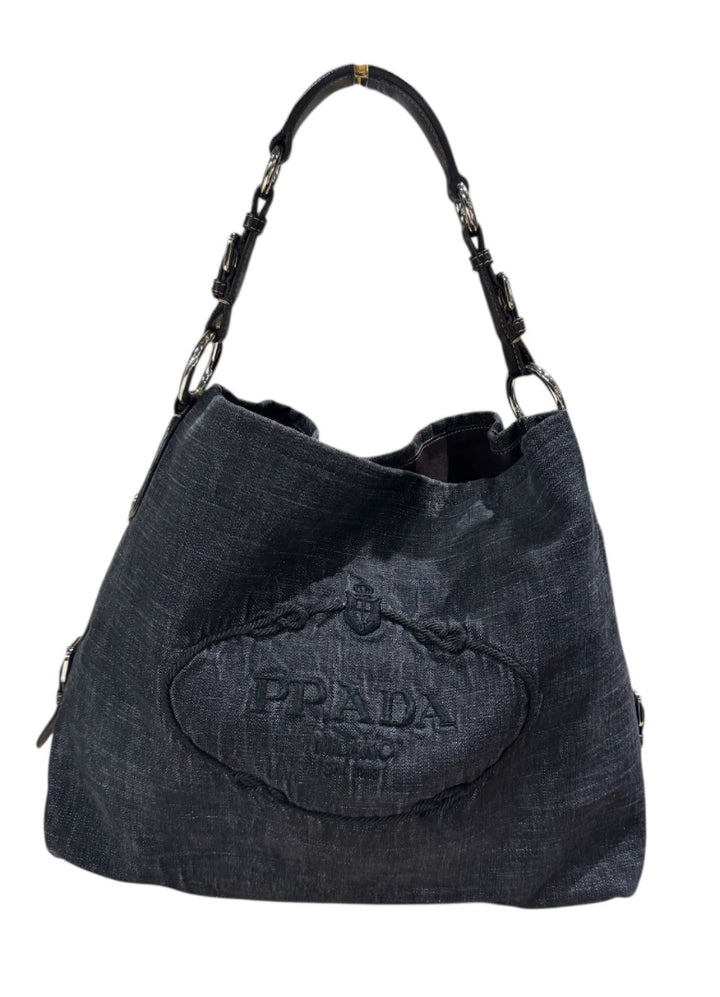 DENIM TOTE PRADA Sacs