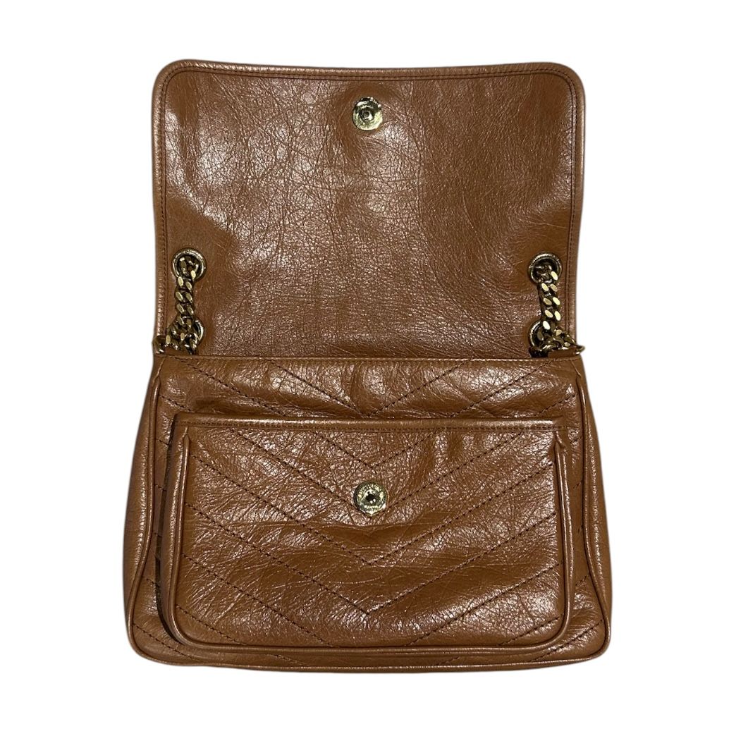 Brun et or YVES SAINT LAURENT Sacs, NIKI MEDIUM