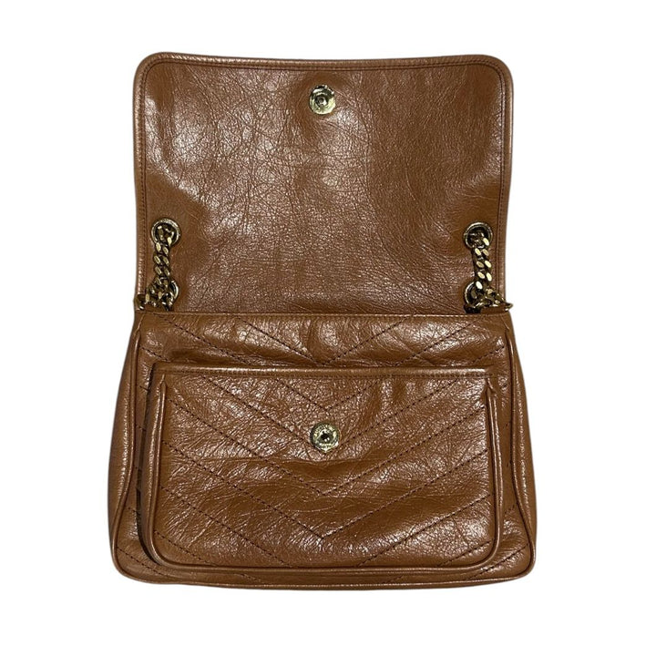 Brun et or YVES SAINT LAURENT Sacs, NIKI MEDIUM