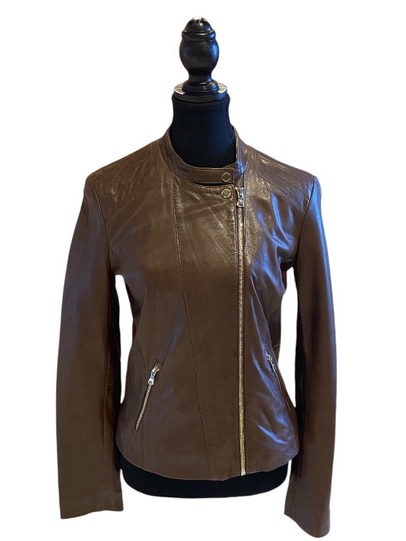 Brun MASSIMO DUTTI jackets, Petit