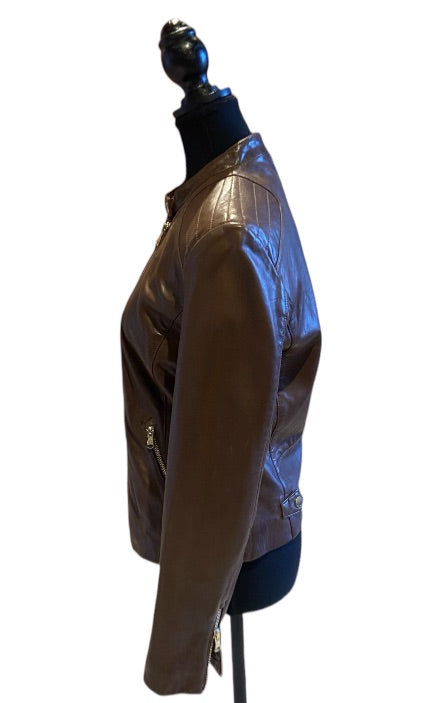 Brun MASSIMO DUTTI jackets, Petit