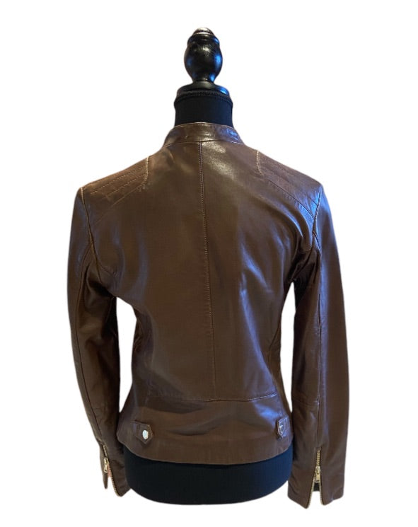 Brun MASSIMO DUTTI jackets, Petit