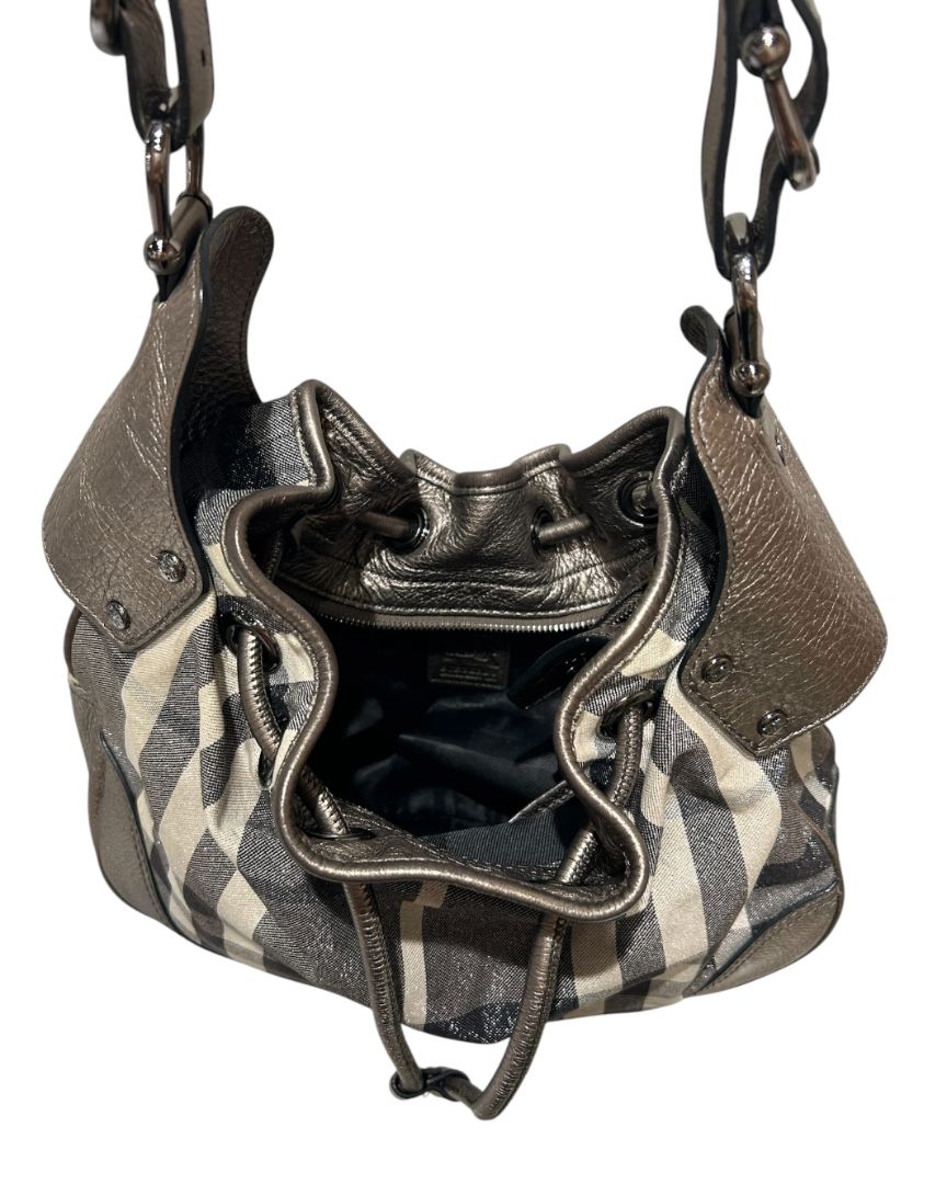 METALLIC NOVACHECK BURBERRY Sacs