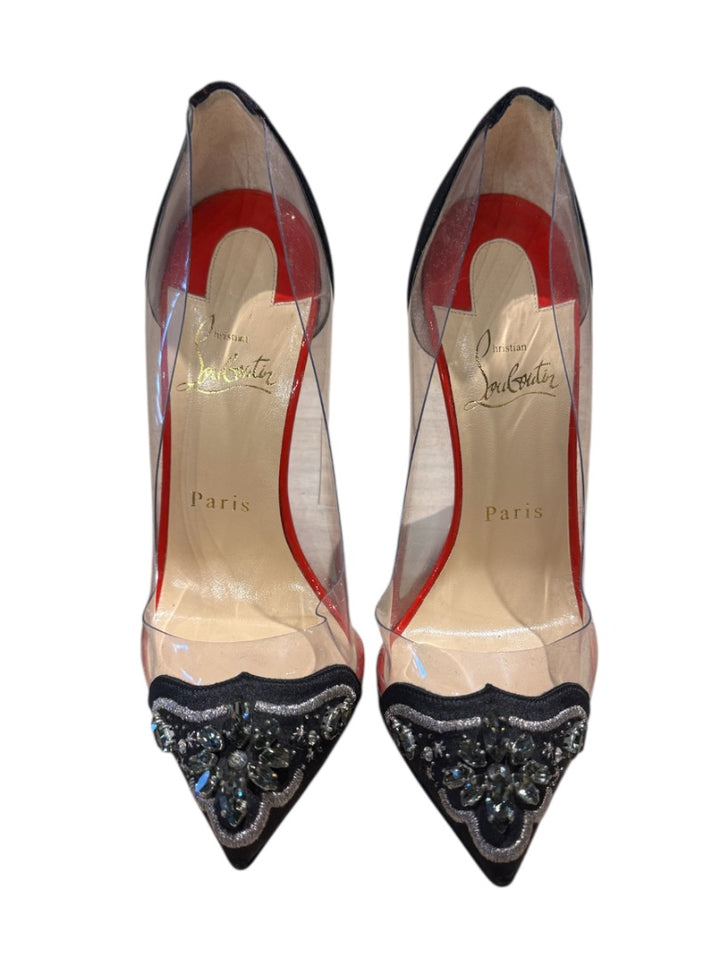 Noir et Clair CHRISTIAN LOUBOUTIN STILETTOS, 37