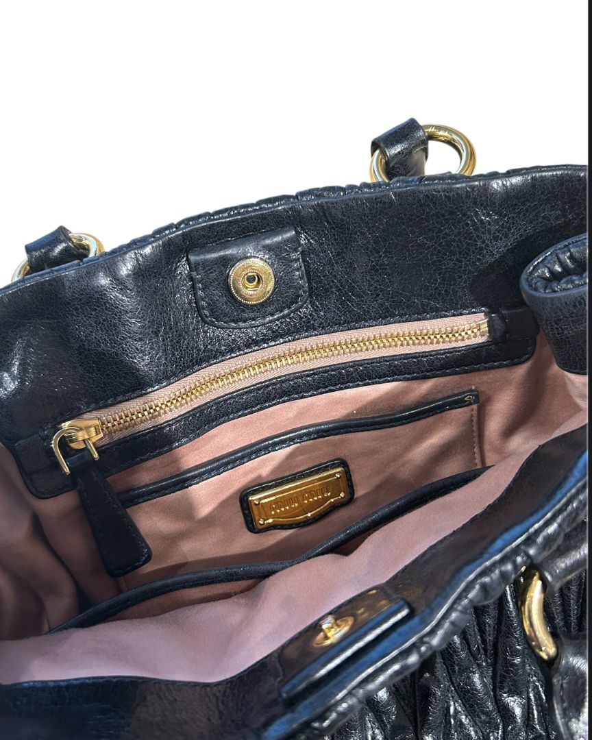 Noir MIU MIU Sacs, MATELASSE