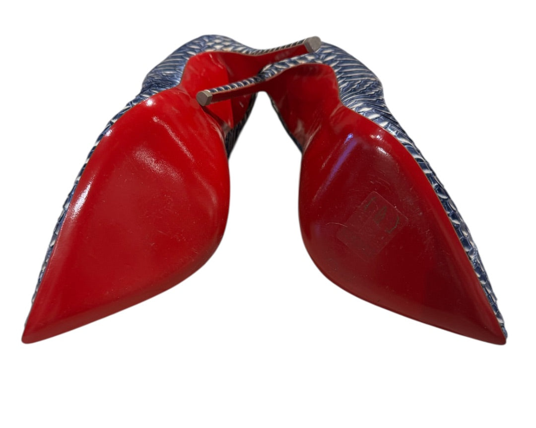 Snakeprint CHRISTIAN LOUBOUTIN STILETTOS, 37