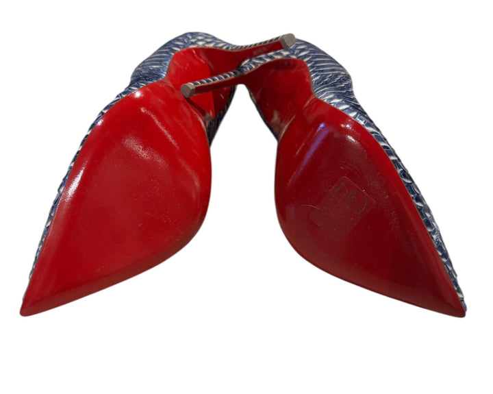 Snakeprint CHRISTIAN LOUBOUTIN STILETTOS, 37