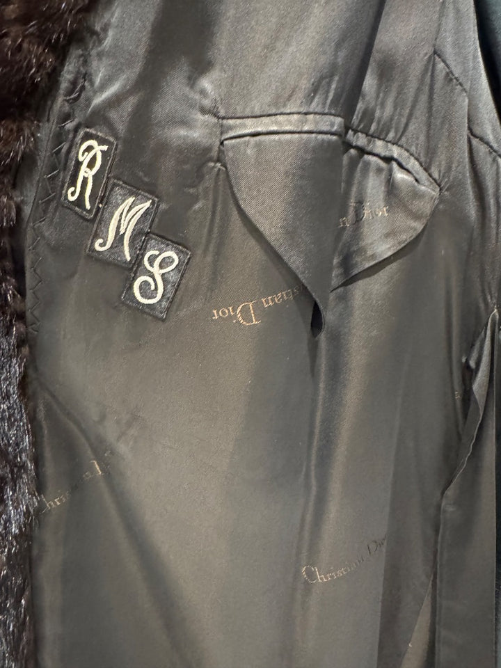 Brun CHRISTIAN DIOR Manteau, Grand