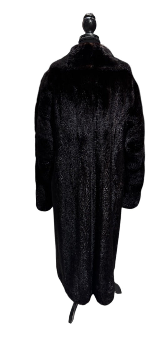 Brun CHRISTIAN DIOR Manteau, Grand