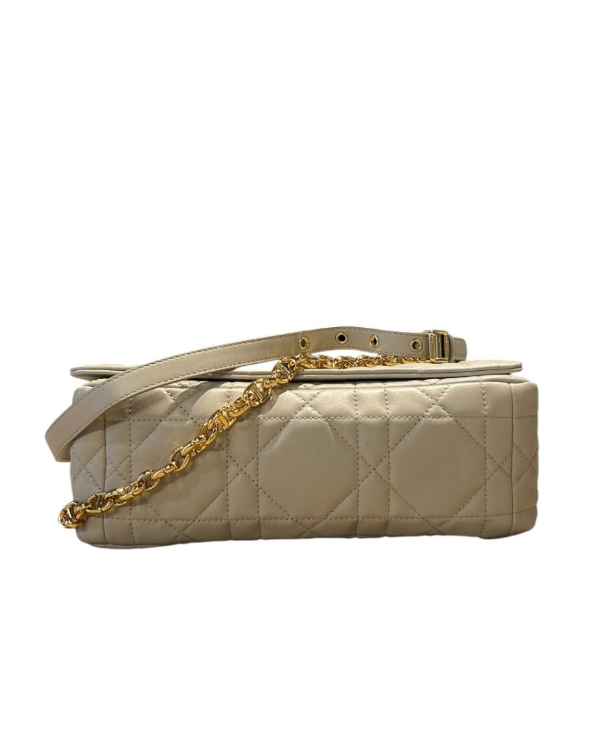 AVEC BOITE CHRISTIAN DIOR Sacs, CARO BEIGE MEDIUM