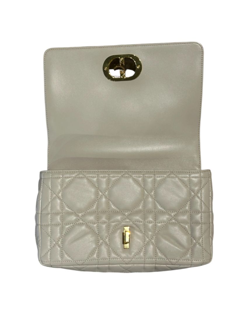 AVEC BOITE CHRISTIAN DIOR Sacs, CARO BEIGE MEDIUM