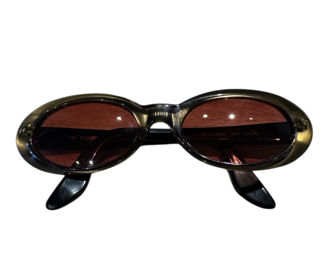 Vert GUCCI Lunettes de Soleil, INCLUDES CASE