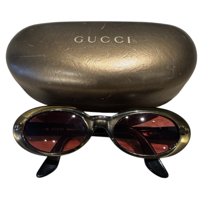 Vert GUCCI Lunettes de Soleil, INCLUDES CASE