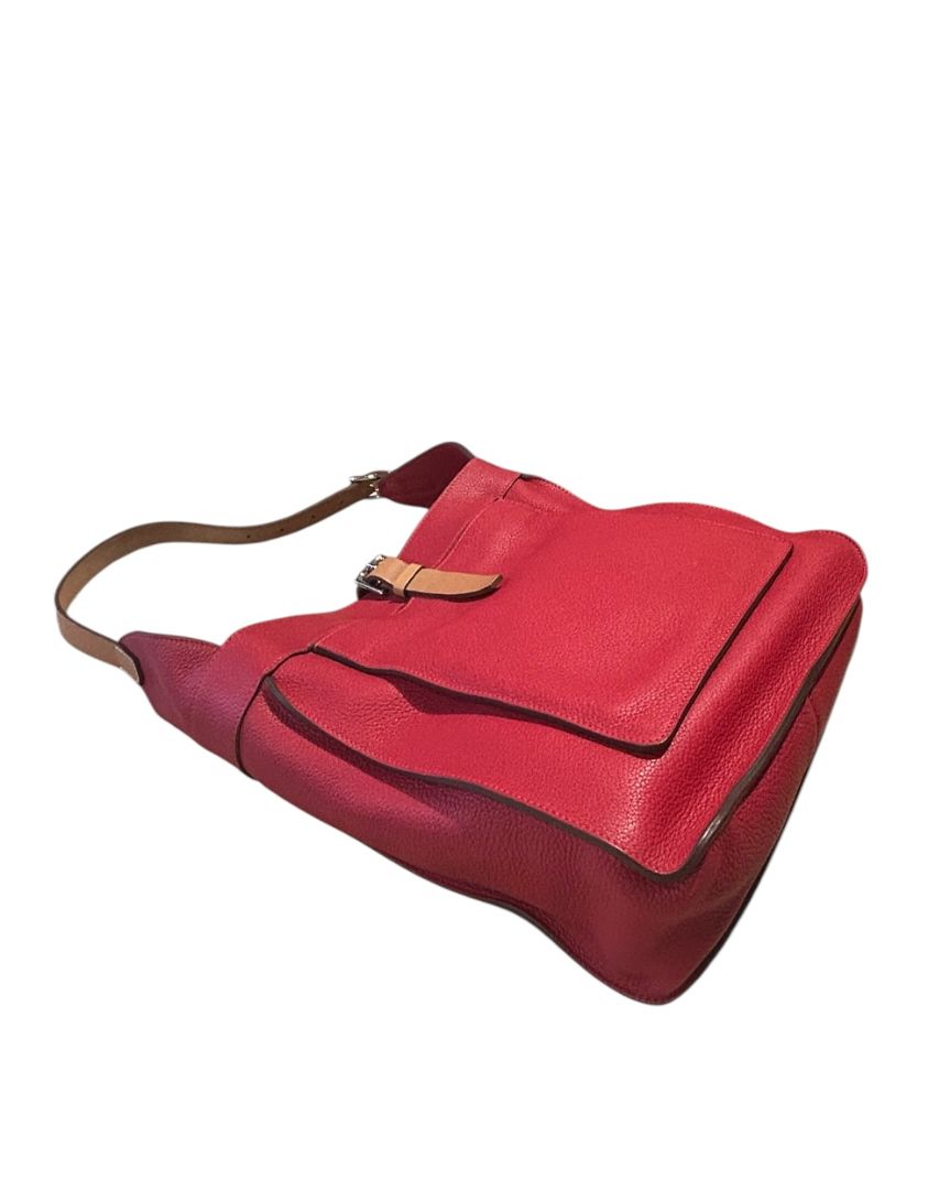 Rouge et Brun HERMES Sacs, MARWARI 27 TAURILLON CLEMENCE