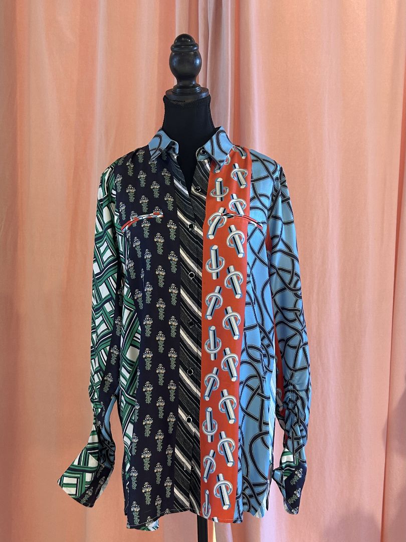 Bleu, Vert, Rouge CARVEN Blouses, 42