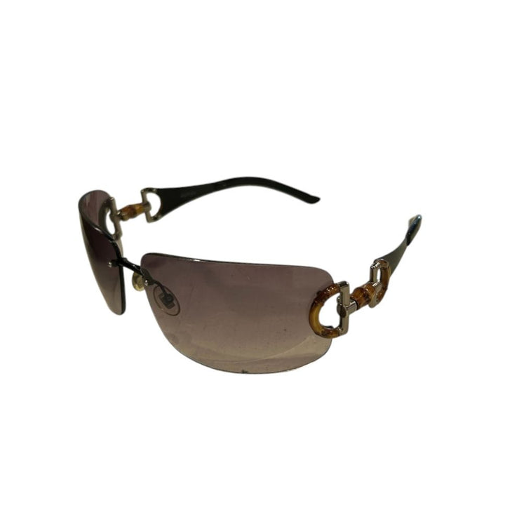 Brun et noir Gucci Lunettes de Soleil, WITH CASE