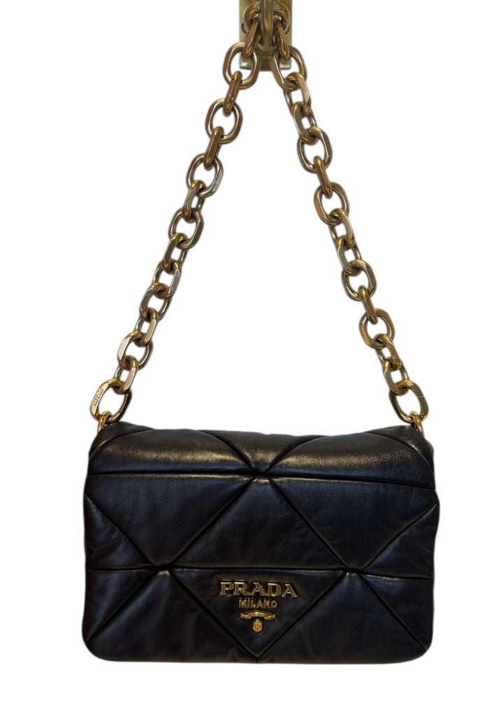 Noir et Or PRADA Sacs, SYSTEM PATCHWORK