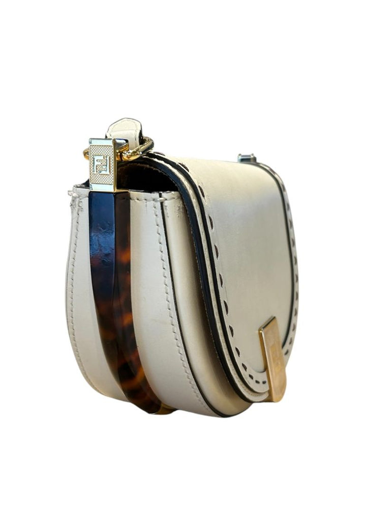 Blanc FENDI Sacs, MOONLIGHT CROSSBODY